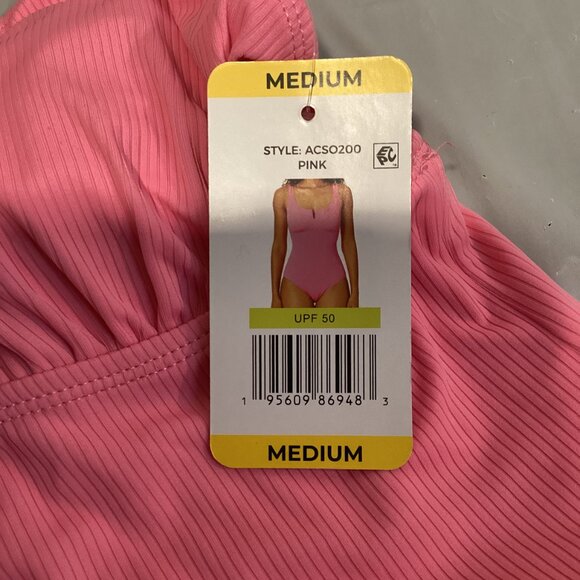 Anne Cole Limited Edition Square‎ Neck One Piece Swimsuit - Picture 6 of 6